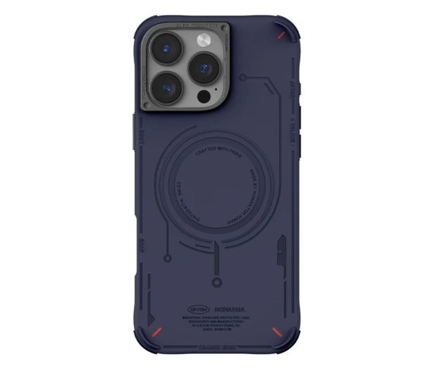 Skinarma Mecha do iPhone 16 Pro Max 6.9" Magnetic Charging navy - 1316909 - zdjęcie